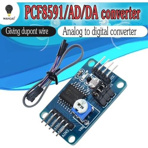 WAVGAT PCF8591 AD / DA Conversion of to Digital /Digital-to- Converter Module Temperature Illumination