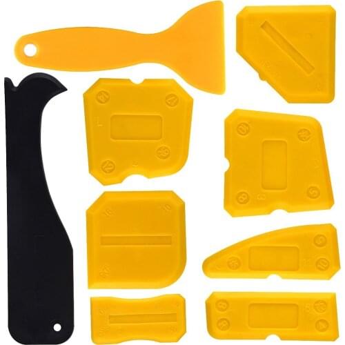 Silicone Sealant Scraper 9pcs per Kit Easy to Use