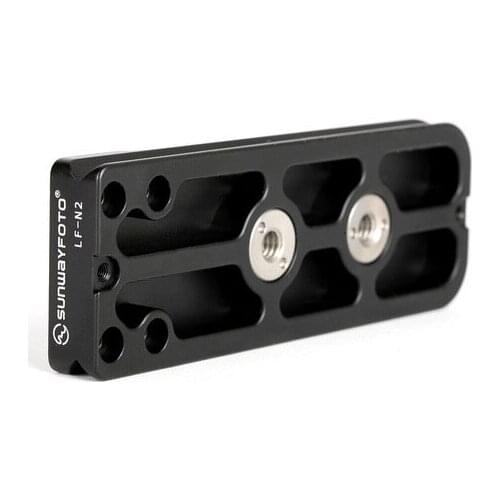 SUNWAYFOTO LF-N2 Tripod Quick Release Plate Telephoto Lens Support Lens Replacement Foot Tripod Plate Telephoto Lens Support