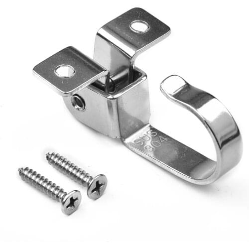 Heavy Duty Overhead Hook 304 Stainless Steel Cabinet Floor Lantern Fan Ceiling 360 Degree Top Hook Swing Suspension Hanger Porch