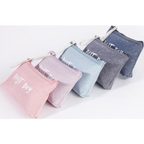 1PC Cotton Linen Large-Capacity Cosmetic Bag Multi-function Travel Makeup Bag Toiletries Organizer Pouch Portable Wash Bags