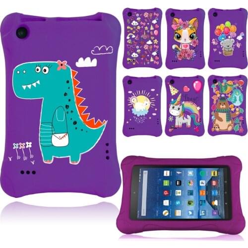 Cover for Amazon Fire 7 (5th/7th/9th Gen) Tablet Kids Case Children Thick Foam EVA Tablet Non-toxic Cover for Amazon Fire 7