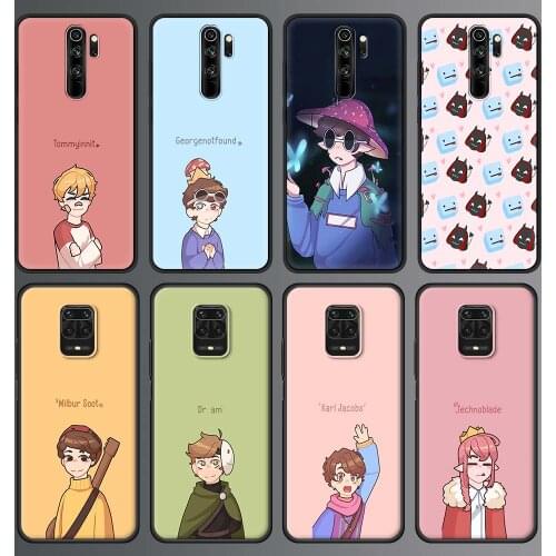 Phone Case for Xiaomi Redmi Note 9S 8 Pro 9 10 8T 7 9C 9A 7A 8A K40 Pro Soft Silicone TPU Back Cover dream smp