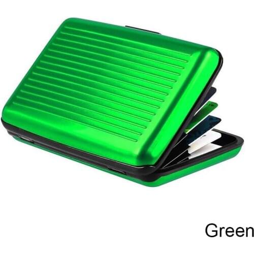 20PCS / LOT Credit Case Box Men Women ID Card Holder Case Bank Card Bag Coin Wallet Waterproof