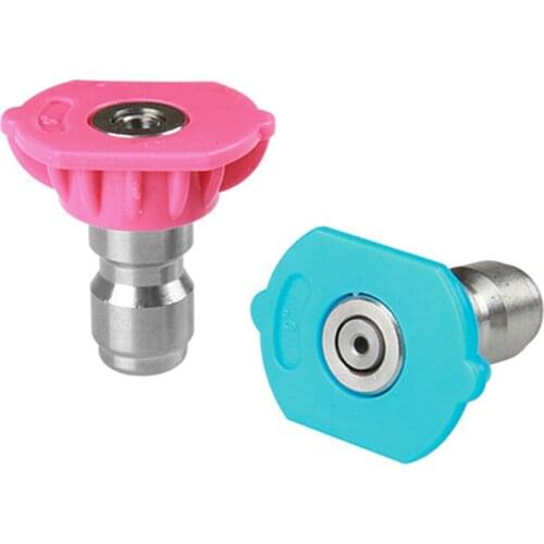 2pcs The Second Layer High Pressure Washer Nozzle Head 360 Degree Water Foam Head 1/4 Inch Quick Connection 4000PSI