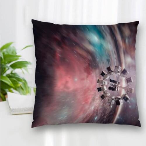 Cushion Classic Movie Interstellar Pattern Cover Throw Pillow Case Cushion For Sofa/Home/Car Decor Zipper Custom PillowCase