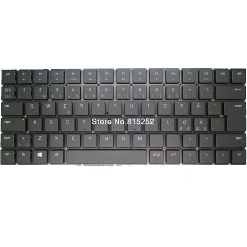 Laptop Keyboard For RAZER Blade 17.3 RZ09-0166 RZ09-01663E52-R3U1 RZ09-01663E53-R3U1 651000036400 Black Without Frame Nordic NE