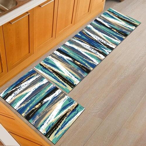 1314 Kitchen Floor Mat Bathroom Door Mat Bedroom Bedside Carpet Balcony Carpet Machine Washing Can Be Customized