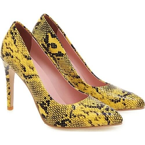 Big Size Fashionable and simple single shoes ladies high heels women shoes woman pumps