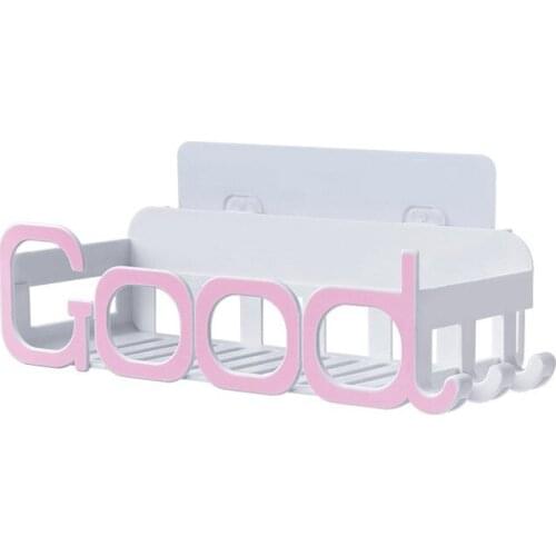 Fashion Bathroom Holder Kitchen Storage Shelf Home Accessories Shower Rack Organizer Shelf