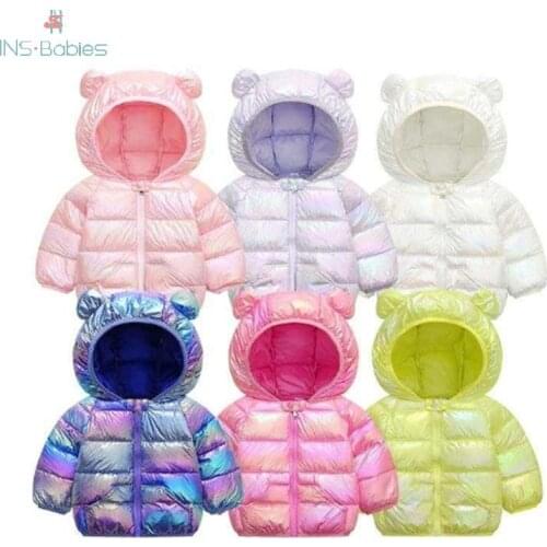 New Baby Clothing Girls Winter Coat Children Boys Snowsuit Thickened Down Jacket With Hooded Kid Outerwear Infant Cotton Clothes