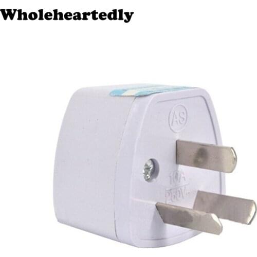 New Power Adapter Travel Adaptor 3 pin AU Converter to US/UK/EU Universal AU Plug Charger For Australia New Zealand Wholesale