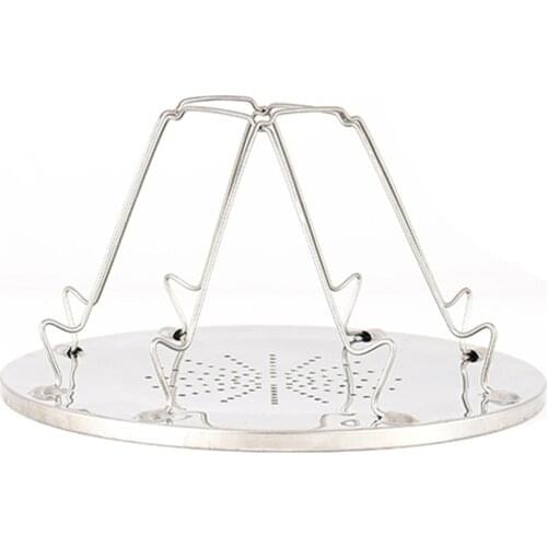 Camping BBQ Toaster Trays Bread Toast Rack Stove Grill 4 Slice Outdoor Foldable Portable Barbecue Outdoor Camping