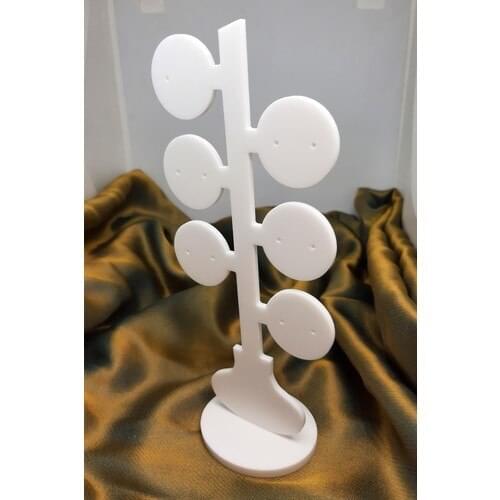 Plexiglass 6'lı Earring Stand