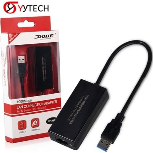 SYYTECH TNS-865 USB 3.0 1000Mbps Network Lan Connection Adapter For Nintendo-Switch NS Game Accessories