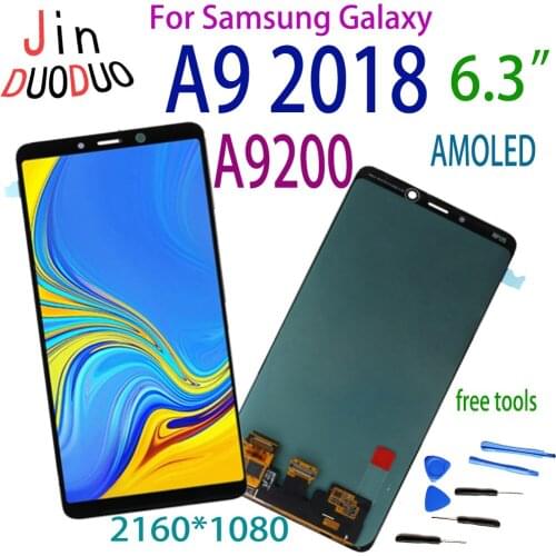 High Quality Display Replacement For Samsung Galaxy A9 2018 /A9200 LCD Touch Screen Digitizer Assembly
