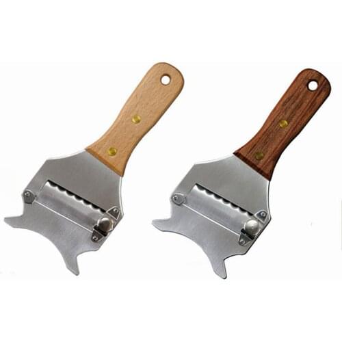 Stainless Steel Truffle Cheese Knife Slicer Adjustable Blade Chocolate Shaver Wavy Blade Dessert Cutter Knife Kitchen Tool