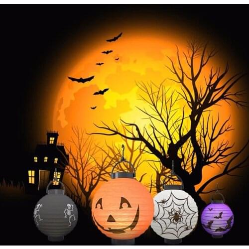 Halloween DIY Decoration Festival Light Pumpkin Lantern Halloween Ghost InflatablesLight Decoration For Home Halloween Decor