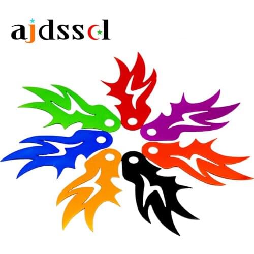 Universal Aluminum Alloy Motorcycle/scooter license frame decoration accessories COOL Flame Wings Theme License Plate Decoration