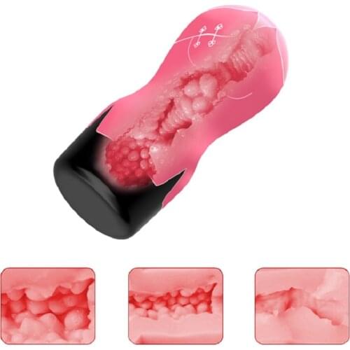 Male Masturbator Vagina Real Pussy Sex Toys for Adult Product Male Masturbation Artificial Vagina masturbation toys for men