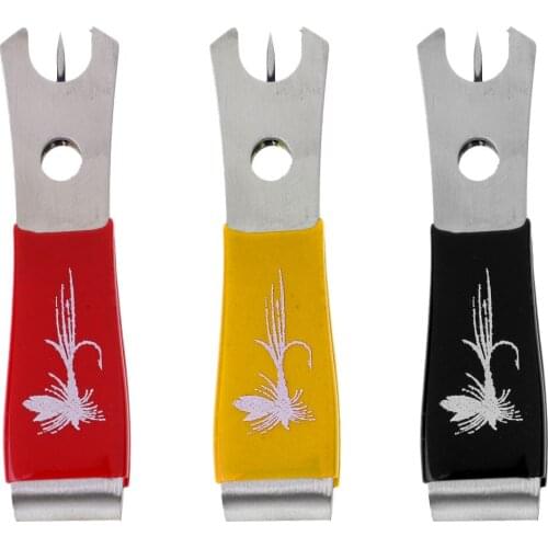 3 in 1 Mini Fishing Line Nipper Cutter Hook Eye Cleaner Line Knot Tying Tool Linea de pesca ligne de peche Nipper