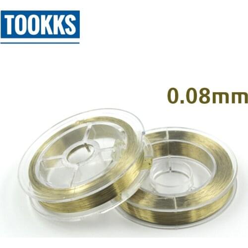 500m 0.08mm MECHANIC Diamond Wire Glass LCD Screen Separator Handles Phone Separator Tools