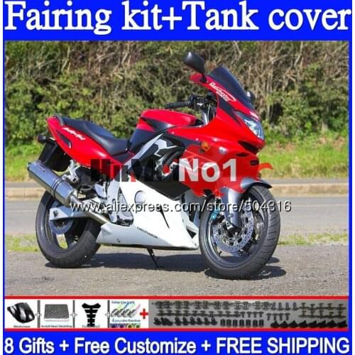 YZF-600R For YAMAHA YZF 600R 1996 1997 1998 1999 2000 2001Black Red 38MC.96 YZF600R Thundercat 96 97 98 99 00 01 02 Fairings