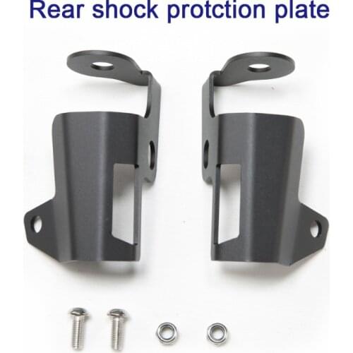 Car Rear Shock Protction Plate for Suzuki Jimny JB64 Jb74 2018-2020 Metal Auto Rear Shock Guard Protection Board