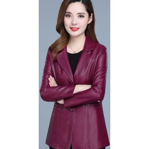 Женские кожаные куртки Biktble China At AliExpress