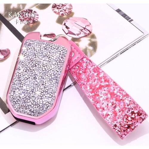 For Honda Civic XRV CR-V HR-V Accord VEZEL CITY Jade Crider Odyssey 2015-2018 High quality New Luxury Diamond Car Key Cover Case