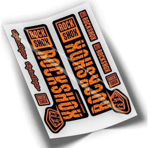 FOX 32 FACTORY SC 2021 various colors bicycle fork stickers