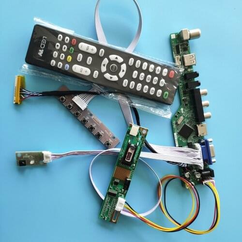 Kit For CLAA154WP05/CLAA154WP05A/CLAA154WP05N VGA LCD AV TV USB Remote 1440x900 Panel HDMI-compatible LED Audio Display 15.4"