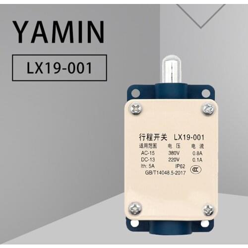 Small-sized Stroke Switch LX19-001 Limit Elevator Switches 1NO 1NC Suitable For Mechanical Equipment 500V/5A (2pcs)