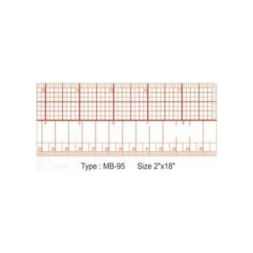 Not Insale SEWING MACHINE SPARE PARTS & ACCESSORIES HIGH QUALITY SEWING RULER MB-95 MULTI-FONCTION RULER