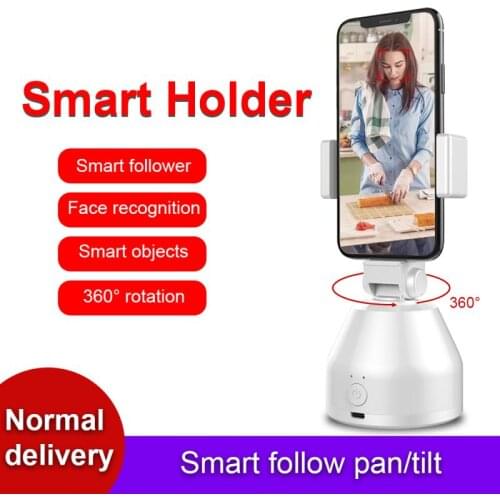 New Smart 360° Selfie Shooting Gimbal Face Object Tracking Selfie Stick Apai Genie Smart Phone Holder For Photo Vedio Vlog Live