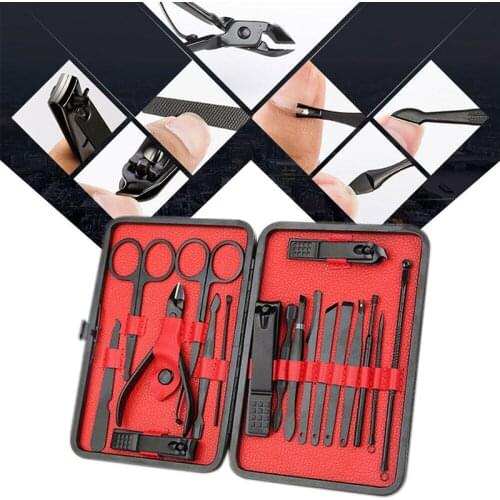 New Arrival Nail Grooming Clippers Manicure Kit Stainless Steel Pedicure Tool Nail Scissors File Eyebrow Accessories