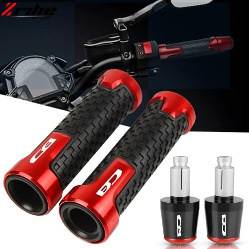 For Honda CB125R CB150R CB190R CB250R CB300R CB400 CB500X CB500R CB Motorcycle 7/8" 22MM Handlebar Grips Hand Handle Bar Ends