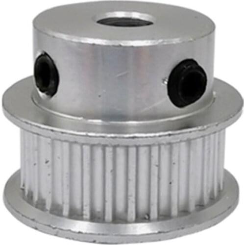 GT2-50 Teeth Pulley Wheel 50 Teeth, Bore 5/6/6.35/7/8/10/12/14 Mm, BF Shape Pulley, Match With Width 6/10 Mm GT2-timing Belt