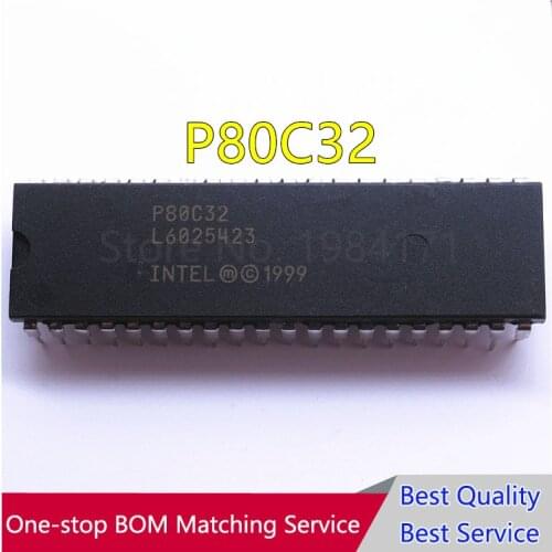 15Pcs P80C32 80C32 DIP-40 High quality