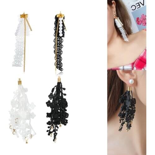 2020New 50Pcs Fabric lace Pearl or rhinestones alloy button for DIY Jewelry earring or necklace Pendants accessories BY70-BY71