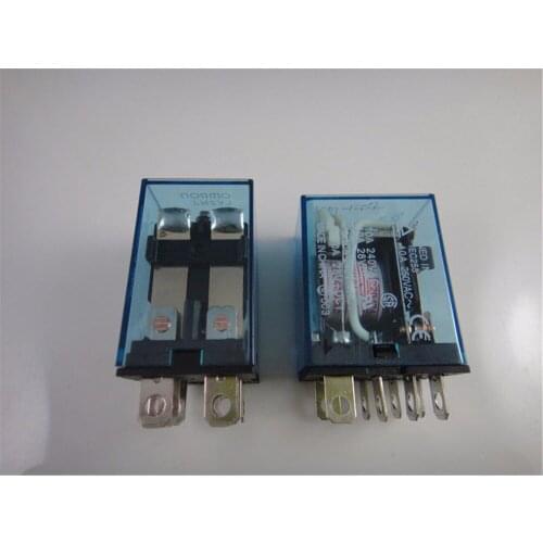 5pcs Mini Relay LY2NJ 8 Pin 10A With LED Intermediate Relay 12VDC 24VDC 110VAC 220VAC