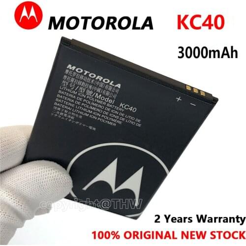100% Genuine New 3000mAh KC40 for Motorola Moto E6 plus XT2025-1 XT2025-2 Original Battery Mobile Phone Batteria+Tracking number
