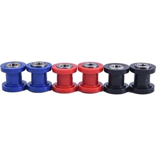 2pcs Of 8mm 10mm Chain Roller Slider Tensioner Wheel Guide Pit Dirt Mini Bike Moto Atv High Quality M8 M10 Free Shipping