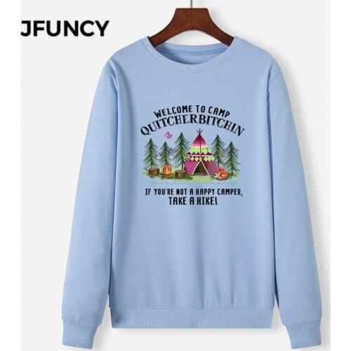 JFUNCY Women Plus Size Hoodies O-Neck Long Sleeve Female Pullover New Print Woman Casual Hoody 2020 Autumn Mujeres Sweatshirt