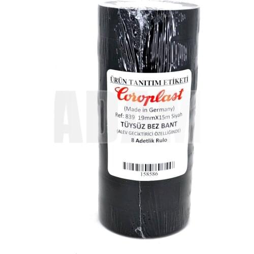 Lint Cloth Tape 19mm 15 Metre Coroplast 8 PCs German Goods