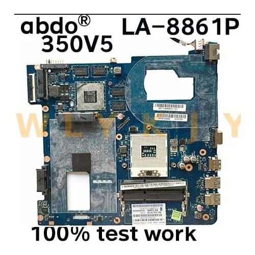 QCLA4 LA-8861P motherboard For Samsung NP350 NP350V5C 350V5X Laptop motherboard BA59-03397A DDR3 HD7600M GPU tested to work 100