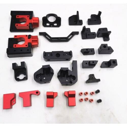 Funssor Voron V0.1 3D Printer Upgrade Aluminum Alloy Frame Printed Parts Kit CNC Machined Metal Full Parts