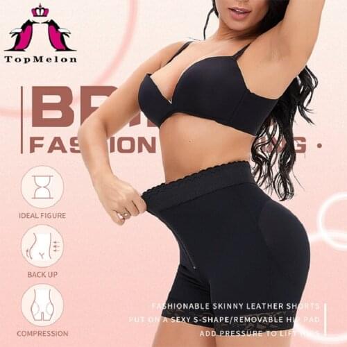 New Women Body Shaper Panties Waist Trainer Slimming Tummy Control Buttock Hip Lifter Oversized 6XL Corset Zipper Lace Shapewear