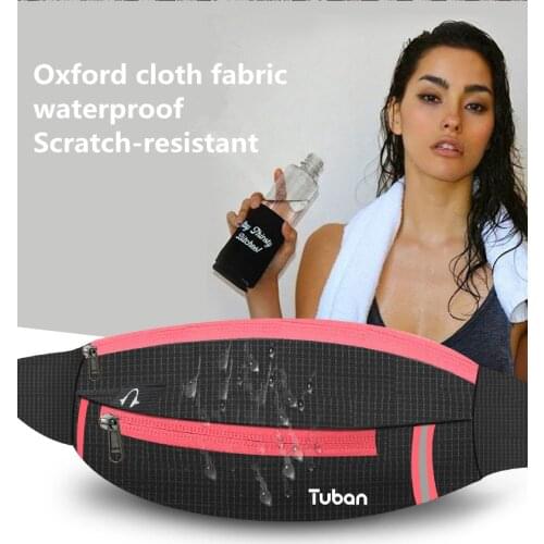TFSCLOIN Unisex Running Bag Waist Bag Portable Gym Hiking Climbing Running Phone Bag Waterproof Women Sports Bag 6 Colors 2020