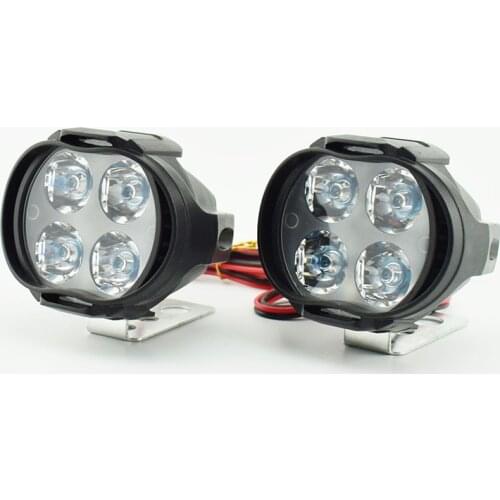 Motorcycle LED Headlight 12V 24V 6500K Car Headlamp Scooter Moto Fog Spotlight Waterproof Motorbike Spot Head Lights Lamp DRL